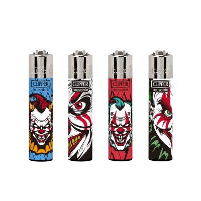 Mecheros Clipper Lovely Clowns bandeja 48